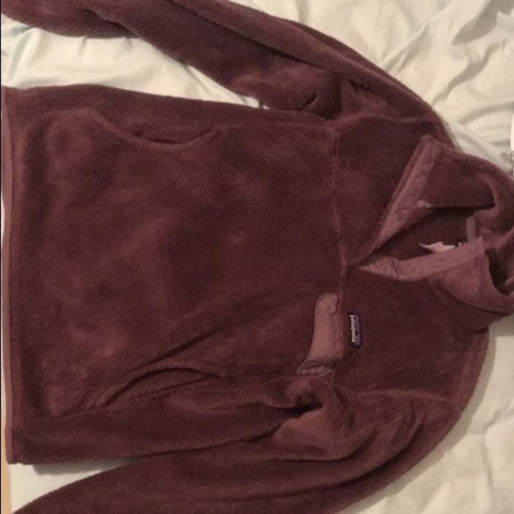 Women’s Patagonia Quarter-Button Fleece Size small